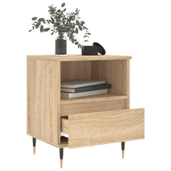 vidaXL Bedside Cabinets 2 pcs Sonoma Oak 40x35x50 cm Engineered Wood 4