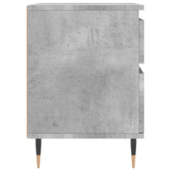 vidaXL Bedside Cabinet Concrete Grey 40x35x50 cm Engineered Wood 6