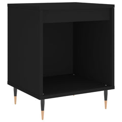vidaXL Bedside Cabinets 2 pcs Black 40x35x50 cm Engineered Wood 4