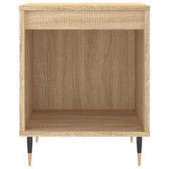vidaXL Bedside Cabinets 2 pcs Sonoma Oak 40x35x50 cm Engineered Wood 5