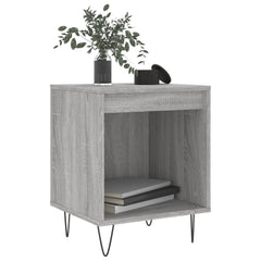 vidaXL Bedside Cabinets 2 pcs Grey Sonoma 40x35x50 cm Engineered Wood 3