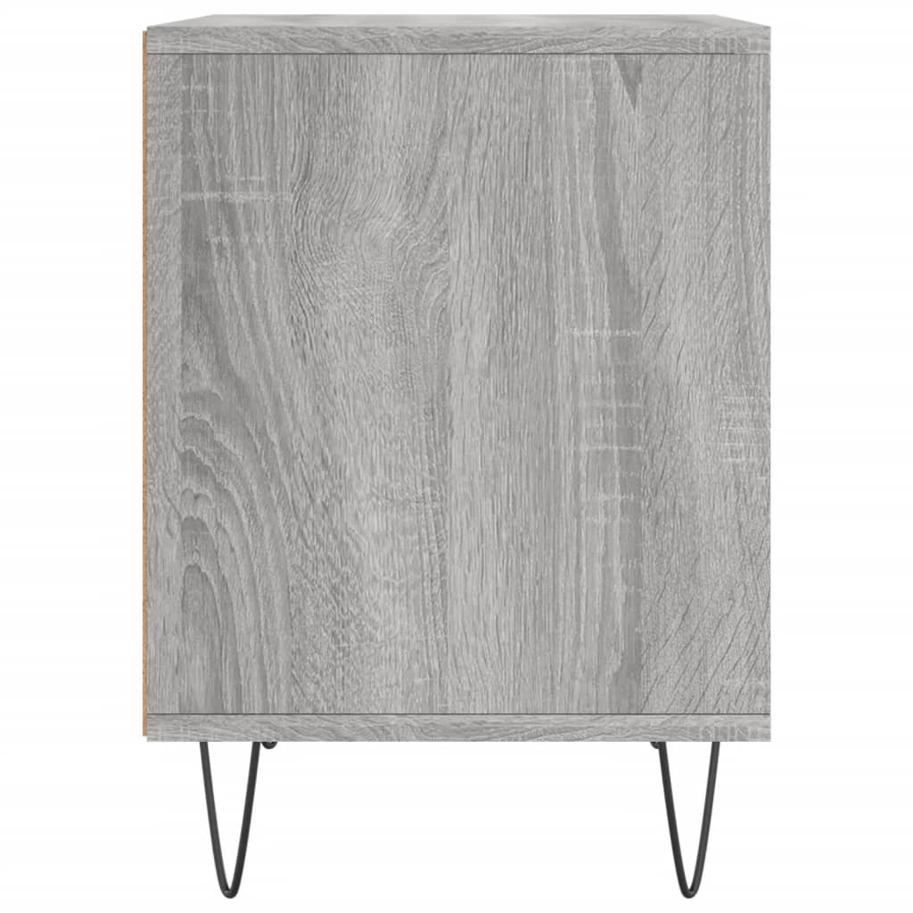 vidaXL Bedside Cabinets 2 pcs Grey Sonoma 40x35x50 cm Engineered Wood 6