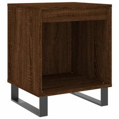 Bedside Cabinets 40x35x50 cm Engineered Wood Brown oak