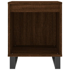 Bedside Cabinets 40x35x50 cm Engineered Wood Brown oak