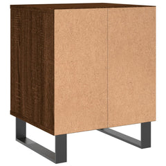 Bedside Cabinets 40x35x50 cm Engineered Wood Brown oak