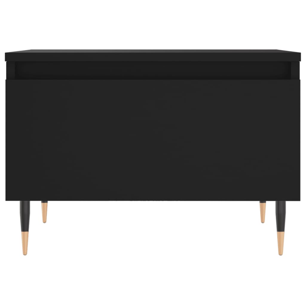 vidaXL Coffee Tables 2 pcs Black 50x46x35 cm Engineered Wood 6