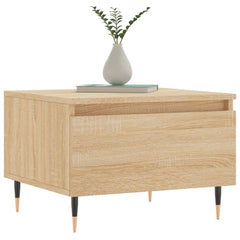 vidaXL Coffee Tables 2 pcs Sonoma Oak 50x46x35 cm Engineered Wood 3