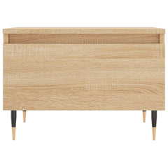 vidaXL Coffee Tables 2 pcs Sonoma Oak 50x46x35 cm Engineered Wood 6