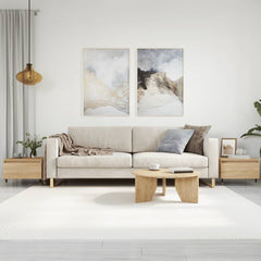 vidaXL Coffee Tables 2 pcs Sonoma Oak 50x46x35 cm Engineered Wood 1