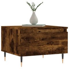 vidaXL Coffee Tables 2 pcs Smoked Oak 50x46x35 cm Engineered Wood 3
