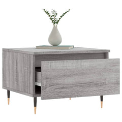 vidaXL Coffee Tables 2 pcs Grey Sonoma 50x46x35 cm Engineered Wood 4