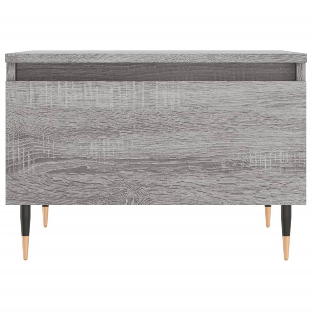 vidaXL Coffee Tables 2 pcs Grey Sonoma 50x46x35 cm Engineered Wood 6