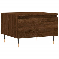 vidaXL Coffee Tables 2 pcs Brown Oak 50x46x35 cm Engineered Wood 5