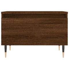 vidaXL Coffee Tables 2 pcs Brown Oak 50x46x35 cm Engineered Wood 6