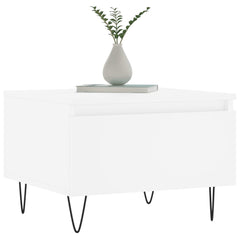vidaXL Coffee Tables 2 pcs White 50x46x35 cm Engineered Wood 3