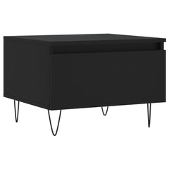 vidaXL Coffee Tables 2 pcs Black 50x46x35 cm Engineered Wood 5