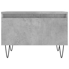 vidaXL Coffee Tables 2 pcs Concrete Grey 50x46x35 cm Engineered Wood 6