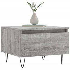 vidaXL Coffee Tables 2 pcs Grey Sonoma 50x46x35 cm Engineered Wood 3