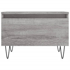 vidaXL Coffee Tables 2 pcs Grey Sonoma 50x46x35 cm Engineered Wood 6