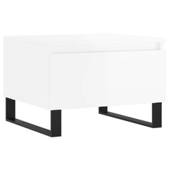 vidaXL Coffee Tables 2 pcs High Gloss White 50x46x35 cm Engineered Wood 5
