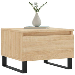 vidaXL Coffee Tables 2 pcs Sonoma Oak 50x46x35 cm Engineered Wood 3