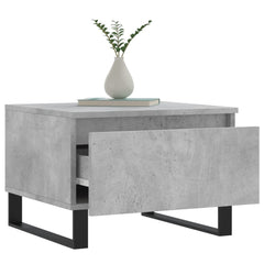 vidaXL Coffee Tables 2 pcs Concrete Grey 50x46x35 cm Engineered Wood 4