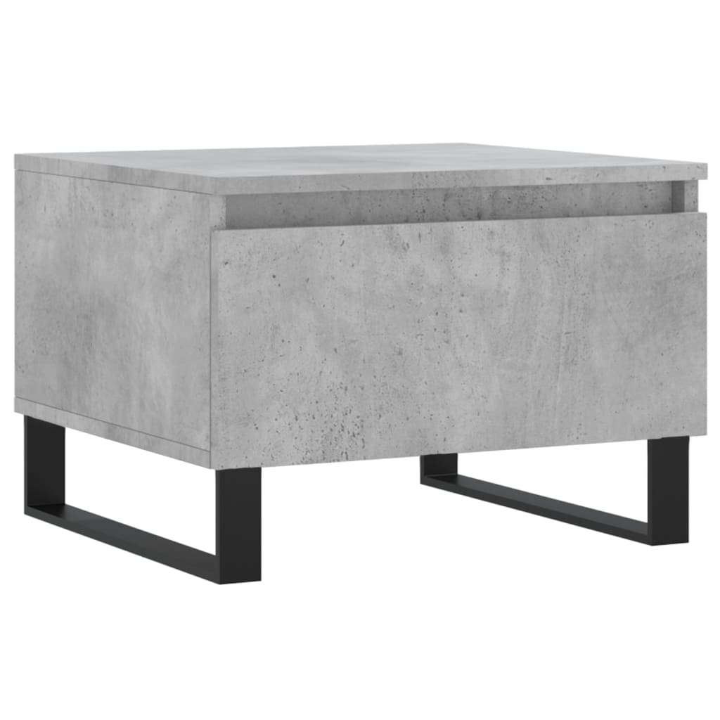 vidaXL Coffee Tables 2 pcs Concrete Grey 50x46x35 cm Engineered Wood 5