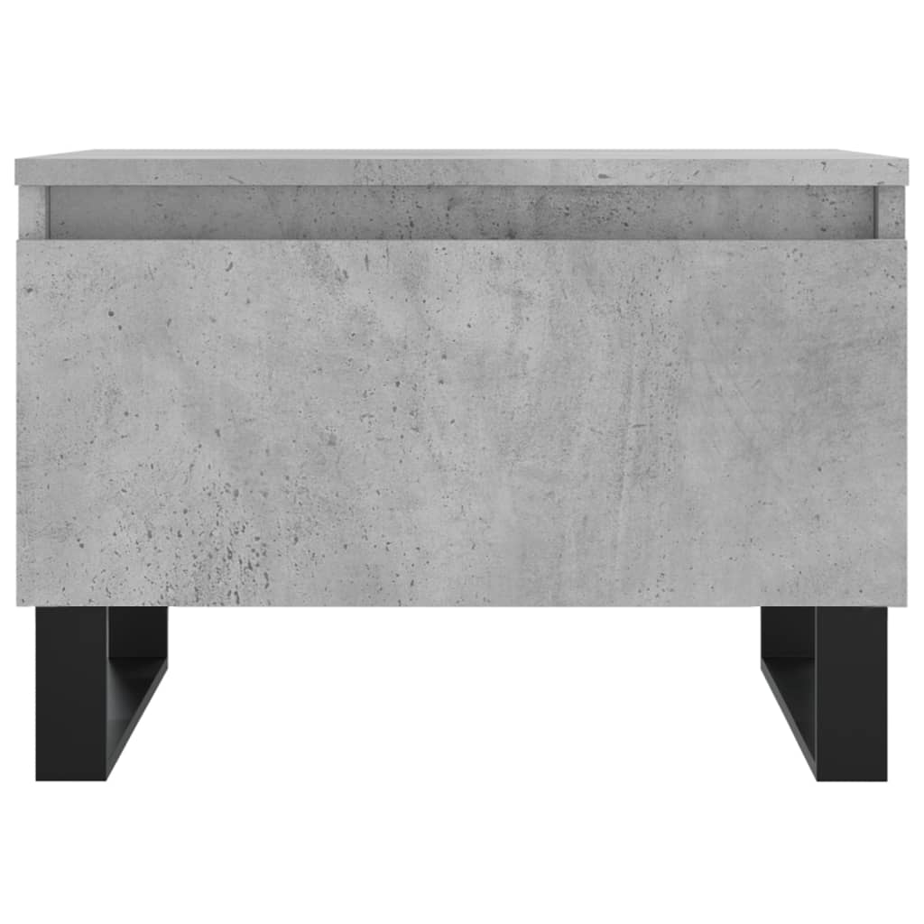vidaXL Coffee Tables 2 pcs Concrete Grey 50x46x35 cm Engineered Wood 6