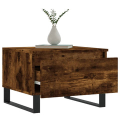 vidaXL Coffee Tables 2 pcs Smoked Oak 50x46x35 cm Engineered Wood 4