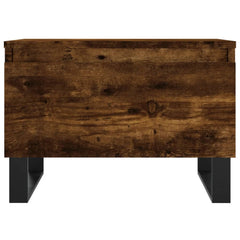 vidaXL Coffee Tables 2 pcs Smoked Oak 50x46x35 cm Engineered Wood 6