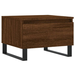 vidaXL Coffee Tables 2 pcs Brown Oak 50x46x35 cm Engineered Wood 5