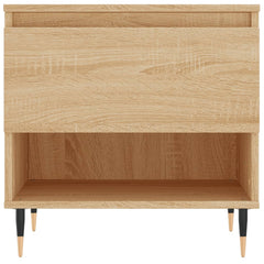 vidaXL Coffee Tables 2 pcs Sonoma Oak 50x46x50 cm Engineered Wood 6