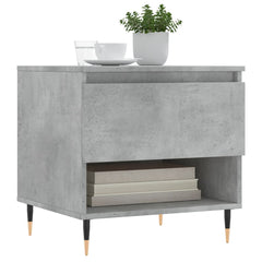 vidaXL Coffee Tables 2 pcs Concrete Grey 50x46x50 cm Engineered Wood 3