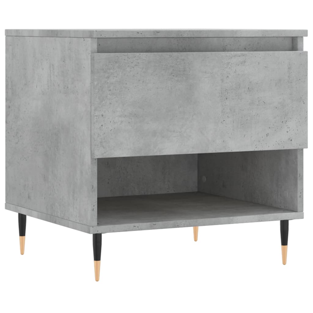 vidaXL Coffee Tables 2 pcs Concrete Grey 50x46x50 cm Engineered Wood 5