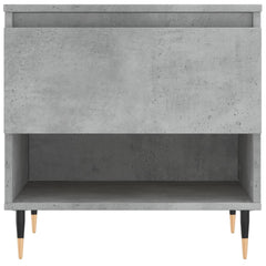 vidaXL Coffee Tables 2 pcs Concrete Grey 50x46x50 cm Engineered Wood 6