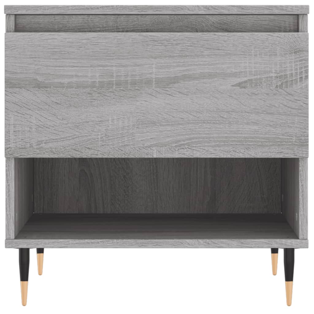 vidaXL Coffee Tables 2 pcs Grey Sonoma 50x46x50 cm Engineered Wood 6