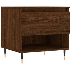 vidaXL Coffee Tables 2 pcs Brown Oak 50x46x50 cm Engineered Wood 5