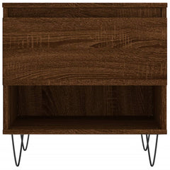 vidaXL Coffee Tables 2 pcs Brown Oak 50x46x50 cm Engineered Wood 6