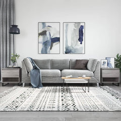 vidaXL Coffee Tables 2 pcs Grey Sonoma 50x46x50 cm Engineered Wood 1