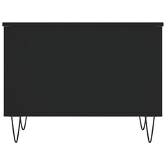 vidaXL Coffee Table Black 60x44.5x45 cm Engineered Wood 6