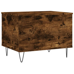 vidaXL Coffee Table Smoked Oak 60x44.5x45 cm Engineered Wood 5