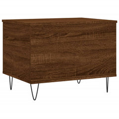 vidaXL Coffee Table Brown Oak 60x44.5x45 cm Engineered Wood 5