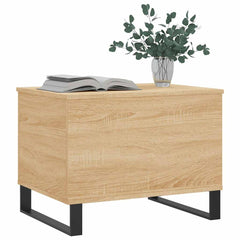 vidaXL Coffee Table Sonoma Oak 60x44.5x45 cm Engineered Wood 4