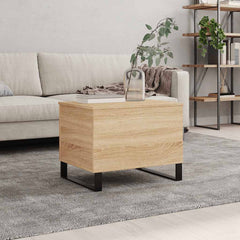 vidaXL Coffee Table Sonoma Oak 60x44.5x45 cm Engineered Wood 1