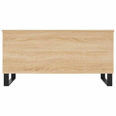 vidaXL Coffee Table Sonoma Oak 90x44.5x45 cm Engineered Wood 6