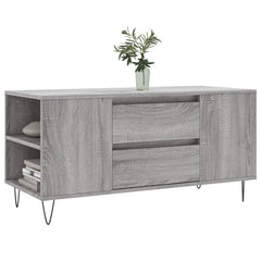 vidaXL Coffee Table Grey Sonoma 102x44.5x50 cm Engineered Wood 3