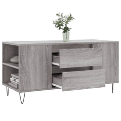 vidaXL Coffee Table Grey Sonoma 102x44.5x50 cm Engineered Wood 4