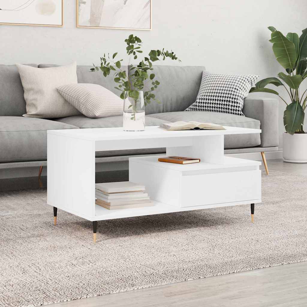vidaXL Coffee Table 90x49x45 cm Engineered Wood