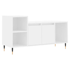 vidaXL TV Cabinet White 100x35x55 cm Engineered Wood 2