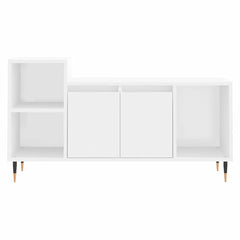 vidaXL TV Cabinet White 100x35x55 cm Engineered Wood 5